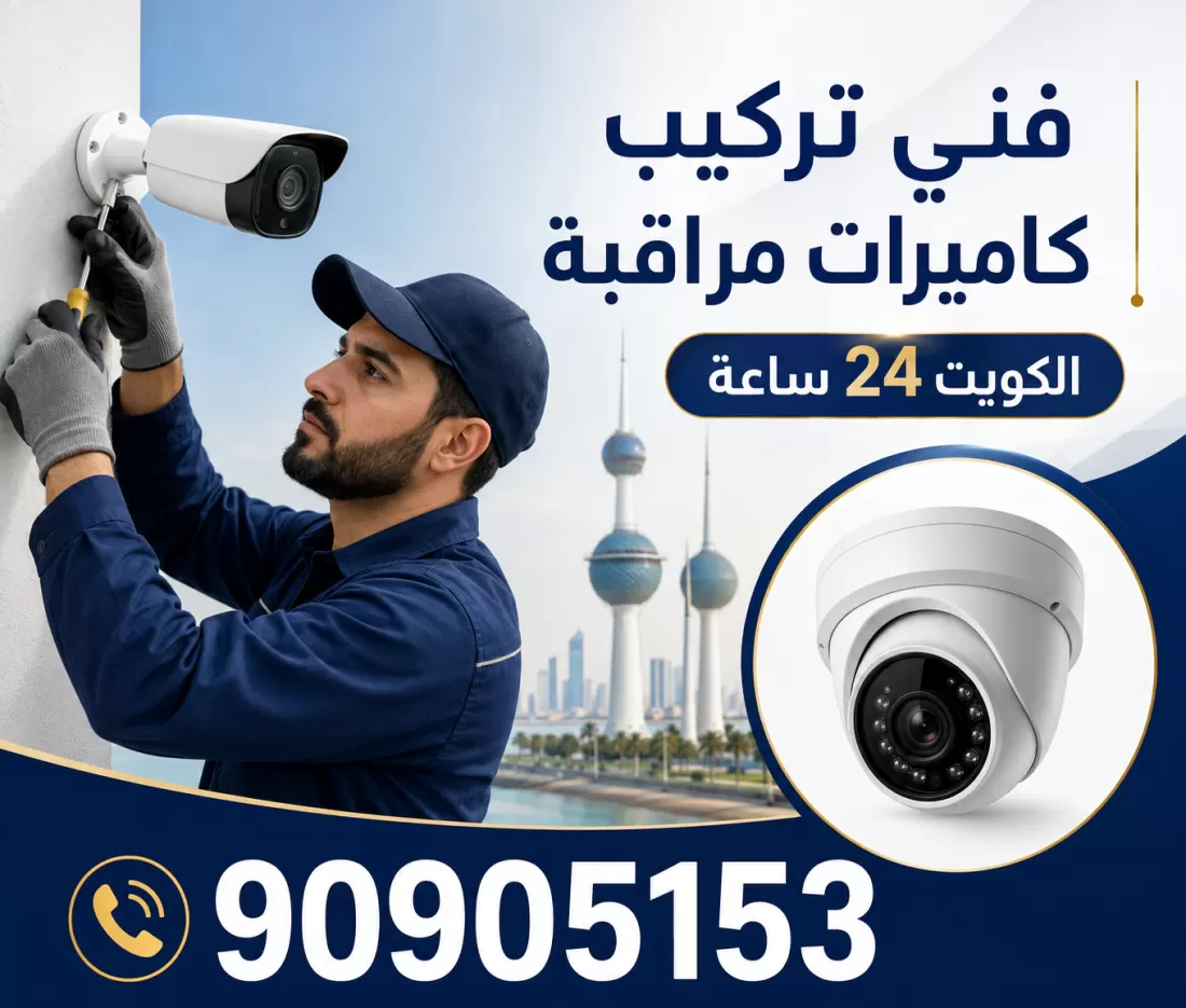 فني تركيب كاميرات مراقبة في الكويت - 90905153